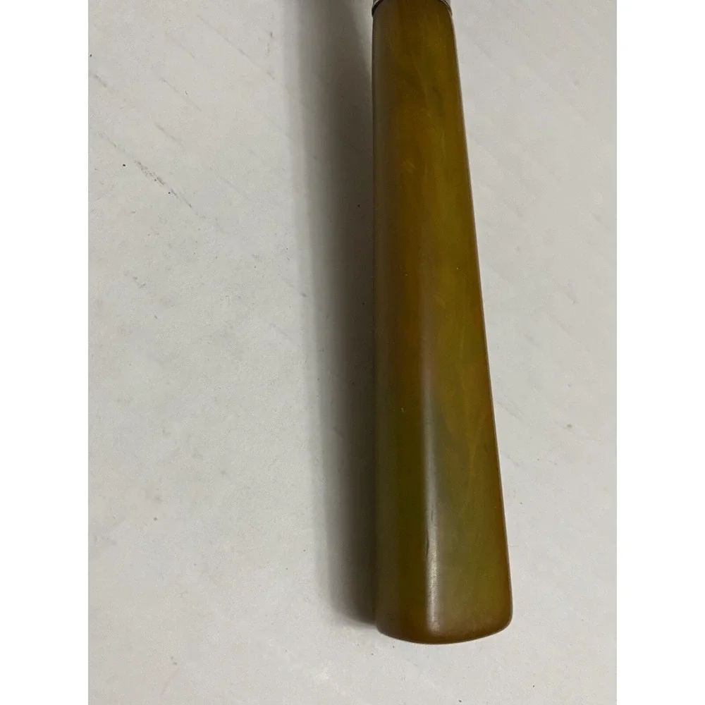 Vintage Bakelite Handle Mechanical Pie Cake Server Ejector 1934 USA Art Deco